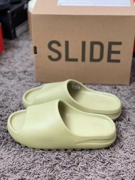adidas originals Yeezy Slide “Resin” 綠色 拖鞋 男女同款