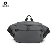 OZUKO ใหม่กระเป๋าคาดเอวแฟชั่นกีฬากลางแจ้งกระเป๋าคาดเอวกันน้ำ Crossbody กระเป๋าเดินทางกระเป๋ากระเป๋าส