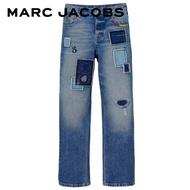 MARC JACOBS THE PATCHWORK STRAIGHT JEAN 2F5RBT001D05 FA25 กางเกงยีนส์