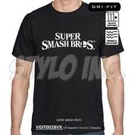 Super Smash Bros Dri-Fit Graphic T-Shirt Esport Tshirt Nintendo Switch Cartoon Tee Singapore Local Games Anime PS4 PS5