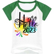 2023 kids tshirt 1-7 yrs old