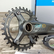 Crank Shimano Deore M5100 32T Hollowtech 2 Crankset Ht2 Single Mtb