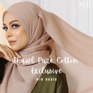 SHAWL COTTON PLAIN  (PURE COTTON) ON POINT ❤️VIRAL❤️