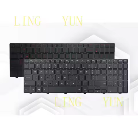 z Compatible with for Dell 15 3000 5000 3553 5577 7559 5557 3567 3562 3568 keyboards