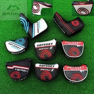 Golf Club Cover odyssey Putter Cover Flat Putter Cover Semicircle Putter Cover Velcro Fitting