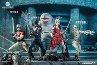DC Multiverse 7吋 自殺突擊隊 和平使者 血腥運動 小丑女 圓點人 baf鯊魚王 現貨4隻一套議價不回