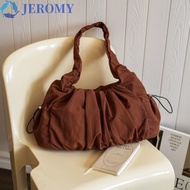 JEROMY Cloud Shoulder Bag, Drawstring Large Capacity Cloud Tote Bag, Casual Nylon Personality Portab