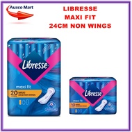 LIBRESSE MAXI FIT 24CM NON WING