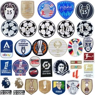 2024 EURO 24-25 UEL LIGUE1 Patch Real M Defending The Crown The 15th Time Ball NEW EURO Flocking Pat