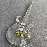 Ibanez Jem7V All Acrylic Electric Guitar Colourful Lights Professional Guitar