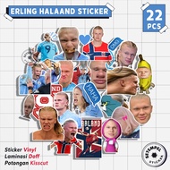 HAALAND Sticker Pack 22pcs | Erling haaland vinyl stickers