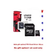 KINGSTON 512GB Micro SD Memory Card MicroSD TF Card SD card