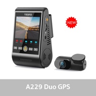 [พร้อมส่ง] VIOFO A229 Duo GPS กล้องติดรถหน้าหลัง Sony Starvis Sensor กล้องหน้า 2K หลัง 2K WIFI GPS