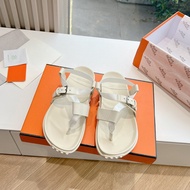 5TNF Designer Summer Showcase Flat Heightening Sandals Cross Strap Flip-Toe Thick-Soled Casual Sanda