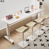 Cross Bed Simple Mobile Student Desk Lift Bedside Workbench Long Table Narrow Balcony Computer Desk 