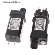 Fcsg AC 220V To 24V/31V DC 6W 8 Functional LED Lamp Driver EU US UK Plug Switch Adapter IP44 Waterpr