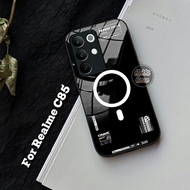 HP Realme C85 Case - Realme C85 Glass Softcase - Realme C85 Casing - Silicone For Realme C85 - Kesin