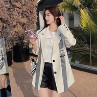 [Hot-selling Daily Non-Engraved Blazer High-End Coat Casual Korean Version Blazer] Casual Blazer Women This Year's Popular Early Spring Autumn New Style Beautiful High-End Small Short Top