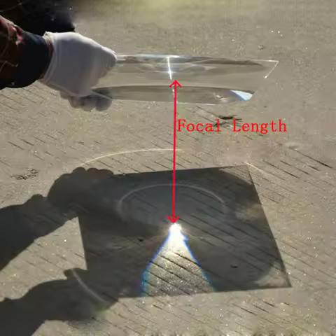 PMMA Plastic 15.6inch Large Projector Fresnel Lens Solar Focal Length 330mm 500mm DIY Projector Plan
