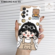 Softcase Samsung A33 5G - Rajacase - Samsung A33 5G Case - Cartoon Case Motif - Samsung A33 5G Case 