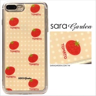 【Sara Garden】客製化 軟殼 蘋果 iPhone 6plus 6SPlus i6+ i6s+ 手機殼 保護套 全包邊 掛繩孔 手繪可愛番茄
