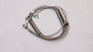 1PC Three Section Double Steel Wire Stronger Spring Replacement With Nuts Wire Rope For the Wild Boa