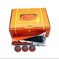 【Hot Stock】 Premium Quality charcoal arang Al Fakher for bukhoor shisha 1 box