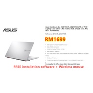 Asus VivoBook Go 15 E1504F-ABQ771WS 15.6'' FHD Laptop Cool Silver ( R3-7320U, 8GB, 512GB SSD, ATI, W