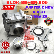 BLOK SEHER SET 5D9 YAMAHA JUPITER Z NEW ROBOT VEGA ZR  KUALITAS ORIGINAL ASLI YGP RING PISTON BELOK