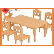 【Sylvanian Families】Sylvanian Families Furniture [Dining Table Set] Ka-421 ST Mark Certification For