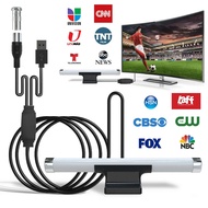 Digital TV Antenna Indoor HDTV Signal Amplified Gain Booster 4K HD 1080P For RV outdoor Car antenna Indoor Smart TV EU P