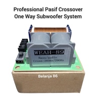 Professional Passive Audio Crossover, One Way Bass System Subwoofer (15 - 18 Inch 1500 Watt)