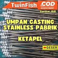 MURAH sujen ketapel ikan stainless pabrikan