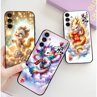 Samsung a54 5g / ss a14 5g / m14 5g / ss a34 5g / m54 5g case with cute baby dragon print