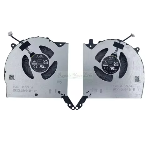 Laptop Cooling Fan For Lenovo Legion Pro 5 16IRX8 16ARX8 82WK 82WM IRX8 ARX8 2023 Notebook CPU GPU F