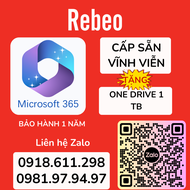 Office 365 Nâng Cấp Chính Chủ Phần Mềm 1 Năm Tài Khoản Tạo Sẵn Vĩnh Viễn - REBEO Shop