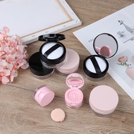 【FUN】 กล่องแป้งพัฟสำหรับใส่เครื่องสำอางกล่องเปล่า7สไตล์