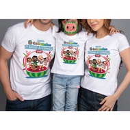 C0c0mel0n Sing-Along Live Tour 2025 Family T-Shirt Kids To Adult