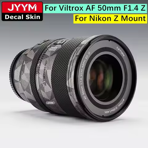 Lens Sticker For Viltrox AF 50mm F1.4 Z Pro For Nikon Z Mount Decal Skin Vinyl Wrap Protective Film
