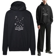 Maison Margiela Numerical Logo Hoodie Black