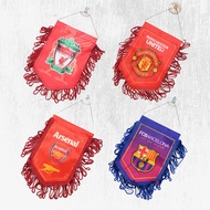 Aksesoris Kaca Vandel Mini Klub Sepak Bola Barca Madrid Liverpool Chelsea Arsenal Milan Juve Munchen