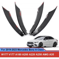 For Mercedes Benz A Class W177 V177 A180 A200 A220 A250 2019 - 2023 Car Front Fog Lamp Lights Strips