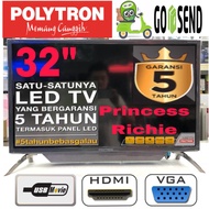 LED TV POLYTRON 32in PLD-32D1550