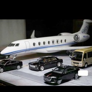 Aaa Prototype G650 Aircraft Model Factory Painted Business Jet Simulation Assembly Ornament 45Cm