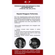 Motherboard Rx7 B75 / H61 Plus Lga 1155 Ddr3 B75 Support Nvme