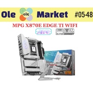 MPG X870E EDGE TI WIFI