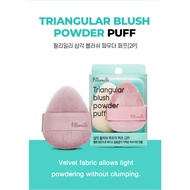 Fillimilli | Triangular blush powder velvet makeup puffs 2P