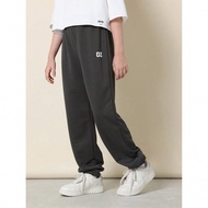 Comfortable Teen Girls City Print Jogger Sweatpants, Athletic Casual Cuffed Track Pants With Elastic