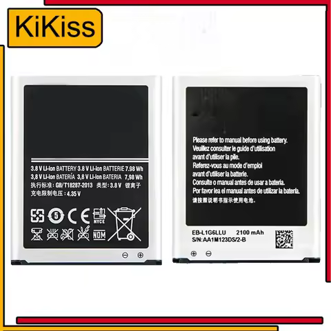 Battery For Samsung Galaxy S3 S III 3 SIII I9300 I9305 I747 I535 L710 T999 I879 I537 2100Mah EB-L1G6