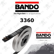 Original Bando RPF V Fan Belt 3360 for Air Cond / Alternator / Power Steering